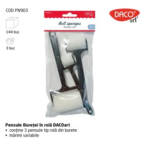 Rechizite, Creativitate, Hobby - PENSULE BURETE SET 3 BURETEL DACO PN903