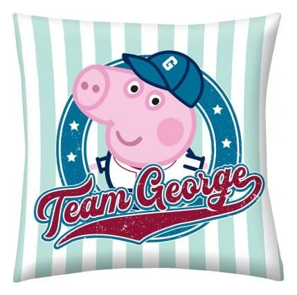 PRECOMENZI - Peppa Pillow Team George 40 x 40 cm