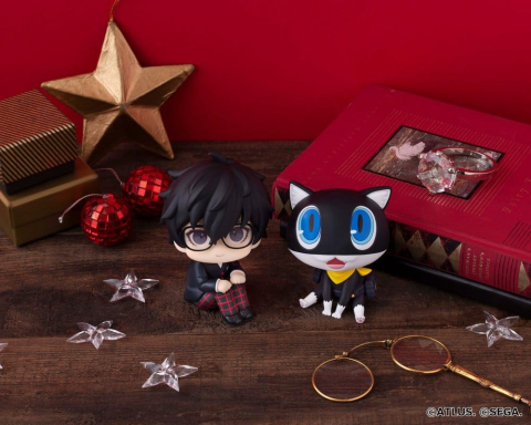 Persona 5 the Royal Look Up PVC Figures 2-Pack Hero & Morgana 11 cm (with gift) [1]