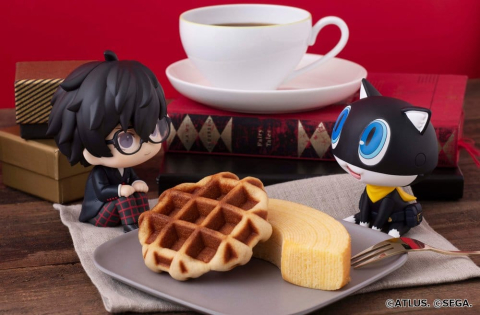 Persona 5 the Royal Look Up PVC Figures 2-Pack Hero & Morgana 11 cm (with gift) [3]