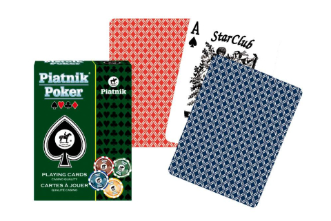 Piatnik Poker Cards Rosu/Albastru [1]