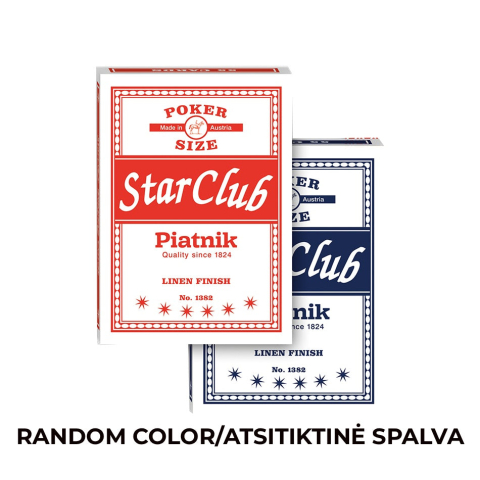 Piatnik Star Club Poker Cards Rosu/Albastru [3]