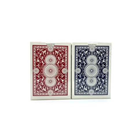 Piatnik - Wheels Poker Cards Rosu/Albastru [3]