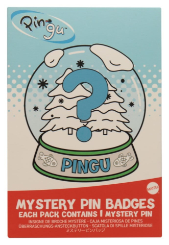Pingu Mystery Pin Badges Blind Box Display (12) [9]