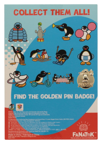 Pingu Mystery Pin Badges Blind Box Display (12) [8]