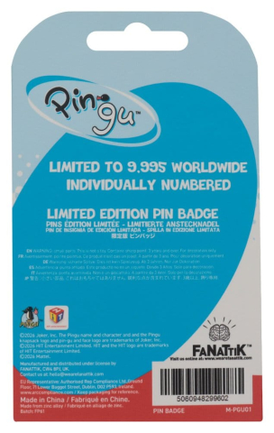 PRECOMENZI - Pingu Pin Badge Headphones Limited Edition