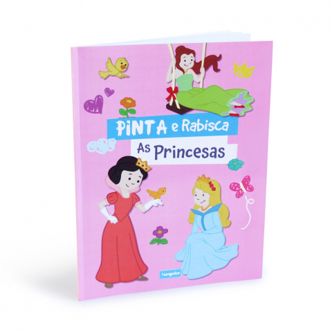 Carti de colorat si educative - Pinta e Rabisca Printese