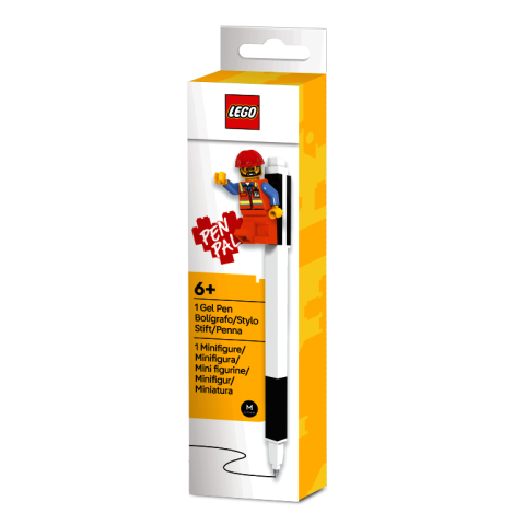 Noutati - Pix cu gel LEGO negru - Minifigurina