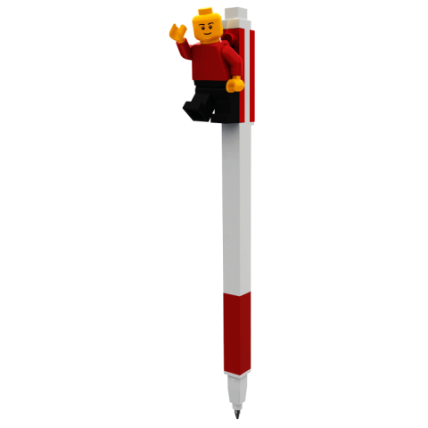 Pix cu gel LEGO rosu - Minifigurina [2]