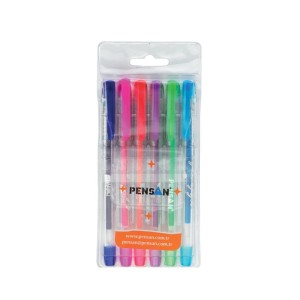 Rechizite, Creativitate, Hobby - PIX PENSAN GEL MY KING NEON SET 6 2227/N6