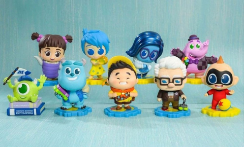 Pixar Cosbi Mini Figures 8 cm Blind Box Display (8) [1]