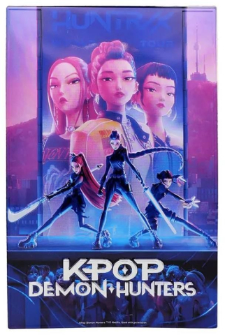 Pop Culture - Placa Decorativa K-Pop Demon Hunters