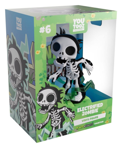Plants vs. Zombies Vinyl Figure Electrified Zombie 12 cm [2]
