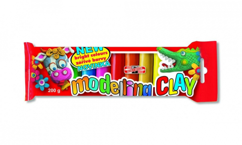 Rechizite, Creativitate, Hobby - Plastilina 10 culori 200g – non-toxica, moale