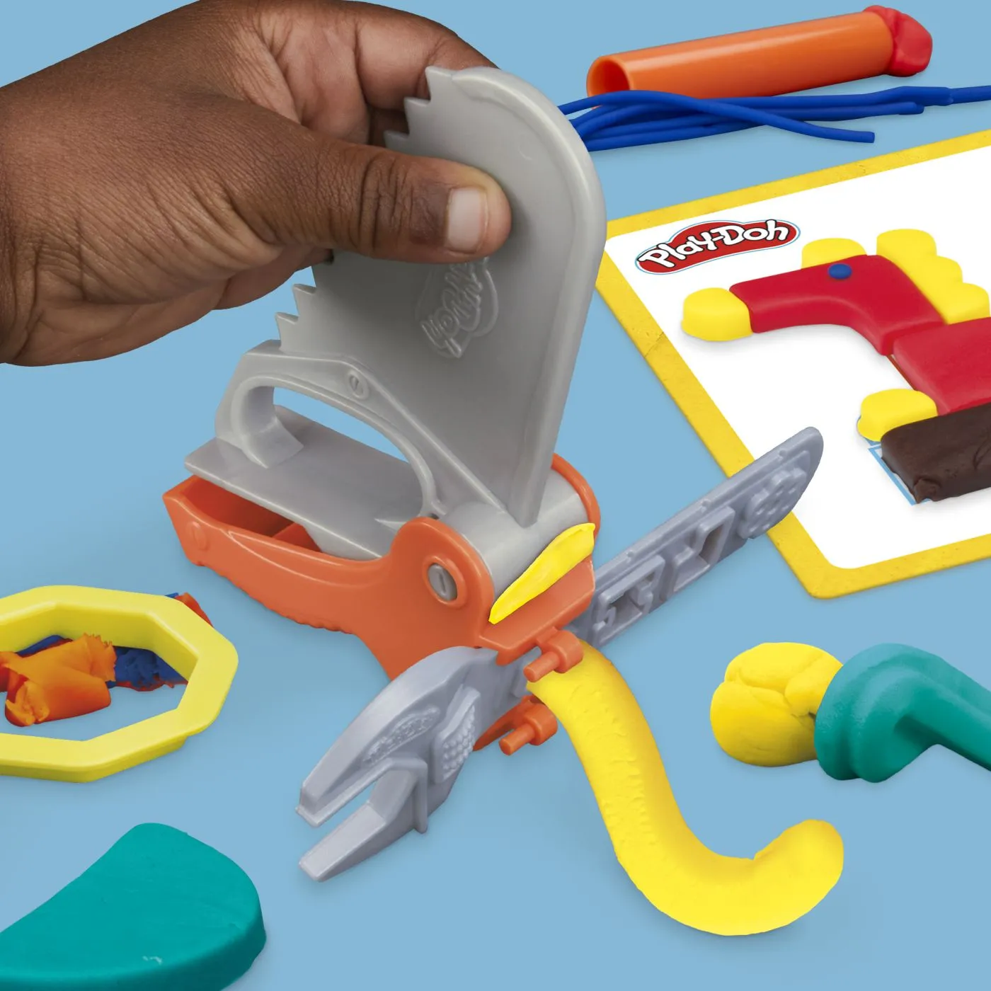 Play Doh Build and Shape Set Plastilina [3]