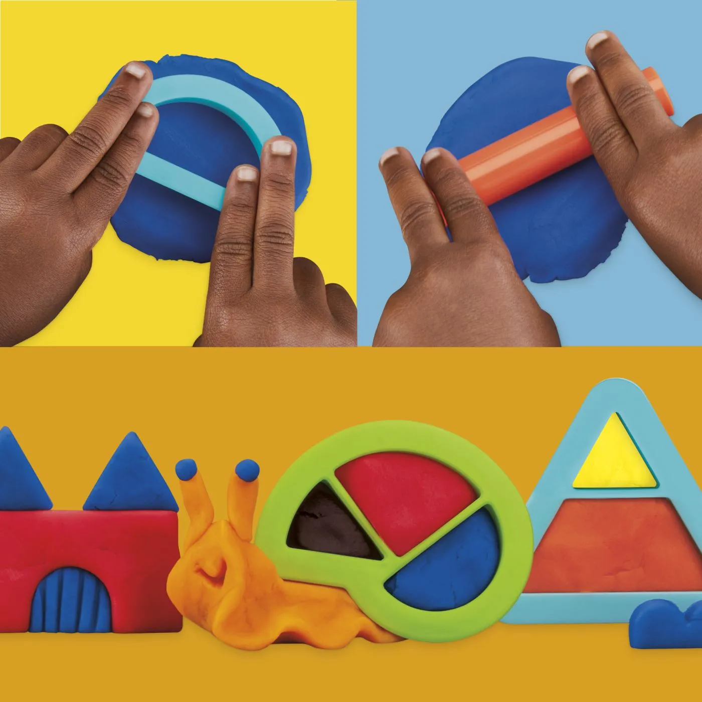Play Doh Build and Shape Set Plastilina [2]