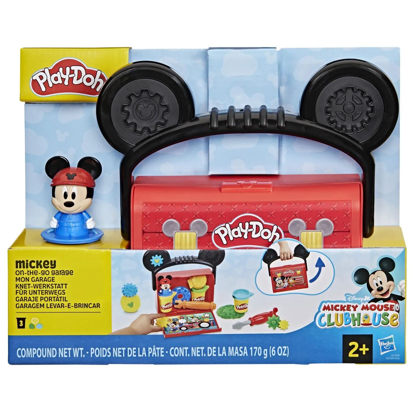 Jocuri si jucarii - Play Doh Mickey Mouse Set La Garaj