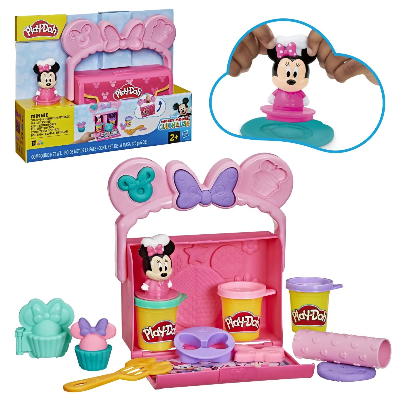Play Doh Minnie Mouse Set Brutarie [9]