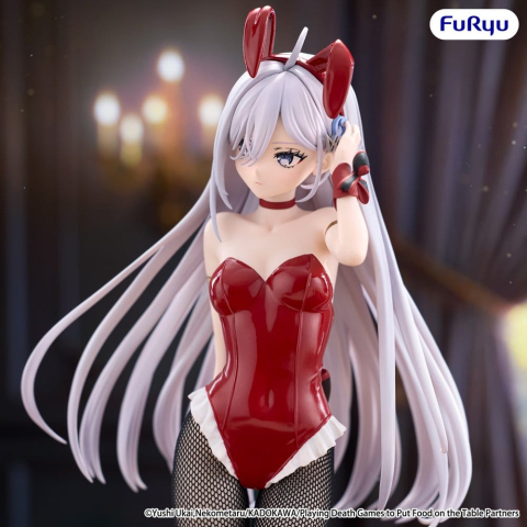Playing Death Games to Put Food on the Table BiCute Bunnies PVC Statue Yuki 25 cm [4]