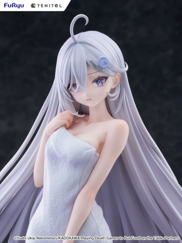 Playing Death Games to Put Food on the Table Light Novel PVC Statue Yuki Golden Bath Ver. 30 cm [7]
