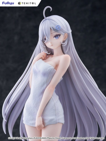 Playing Death Games to Put Food on the Table Light Novel PVC Statue Yuki Golden Bath Ver. 30 cm [5]