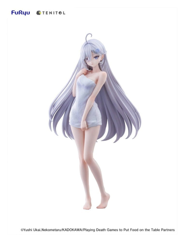 PRECOMENZI - Playing Death Games to Put Food on the Table Light Novel PVC Statue Yuki Golden Bath Ver. 30 cm