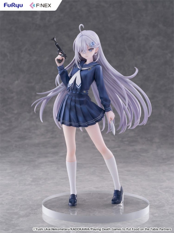 Playing Death Games to Put Food on the Table PVC Figure 1/7 Yuki School Uniform Ver. 24 cm [8]
