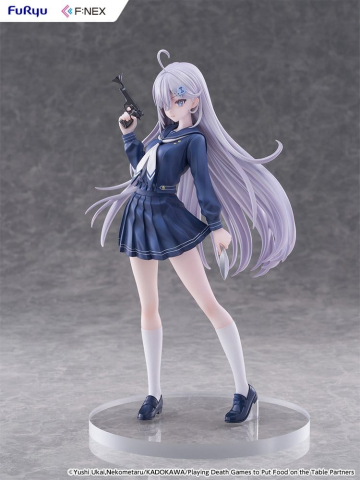 Playing Death Games to Put Food on the Table PVC Figure 1/7 Yuki School Uniform Ver. 24 cm [9]