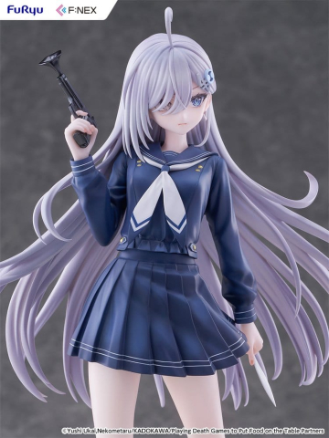 Playing Death Games to Put Food on the Table PVC Figure 1/7 Yuki School Uniform Ver. 24 cm [3]