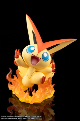 Pokémon ARTFX J PVC Figure 1/8 Hilbert with Victini 20 cm [10]