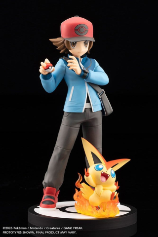 Collectibles - Pokémon ARTFX J PVC Figure 1/8 Hilbert with Victini 20 cm