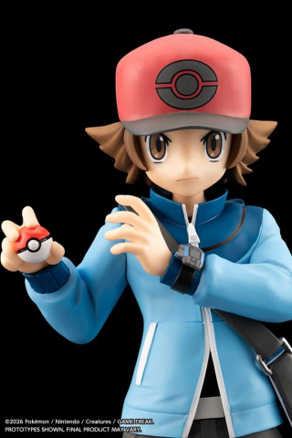 Pokémon ARTFX J PVC Figure 1/8 Hilbert with Victini 20 cm [8]