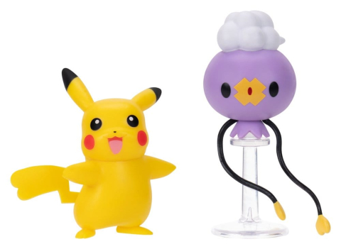 Pokémon Battle Figure 2-Pack Drifloon & Pikachu [6]