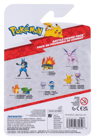 Pokémon Battle Figure 2-Pack Drifloon & Pikachu [4]