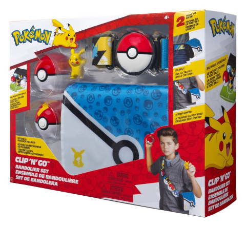 Pokémon Clip 'n' Go Bandolier Set Pikachu [1]