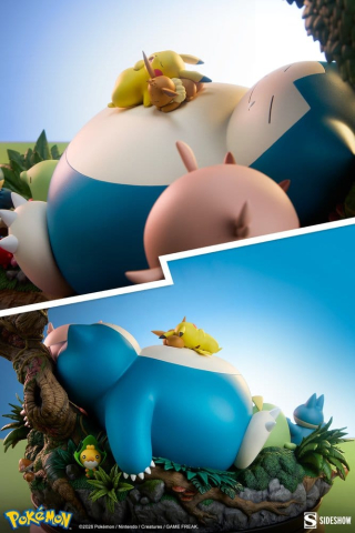 Pokémon Diorama Snorlax 33 cm [3]