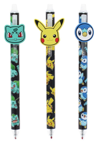 Pokémon Erasable Gel Pens 3-Pack [4]