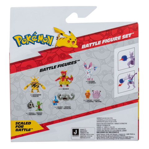 PRECOMENZI - Pokémon Figure 2-Pack Mewtwo 10 cm & Mew 5 cm