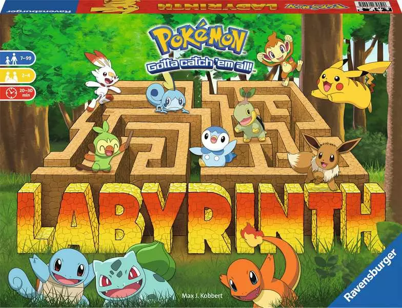Board Games - Pokemon Labyrinth - Joc de familie Ravensburger (EN)