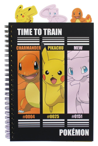 Pokémon Notebook A5 Project Book Time to Train [7]