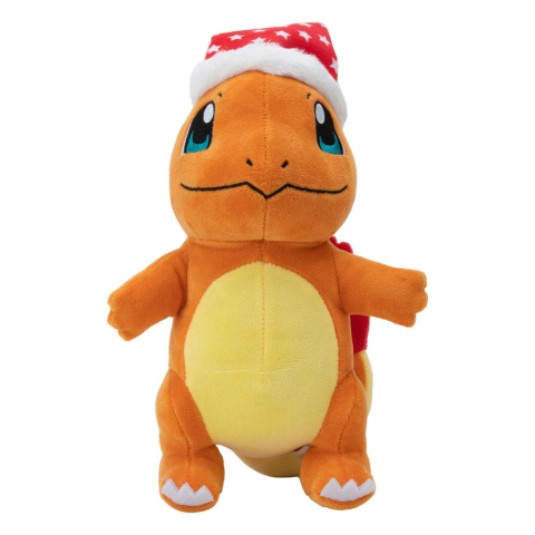 Pokémon Plush Figure Winter Charmander with Christmas Hat 20 cm [3]