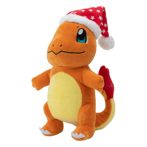 PRECOMENZI - Pokémon Plush Figure Winter Charmander with Christmas Hat 20 cm
