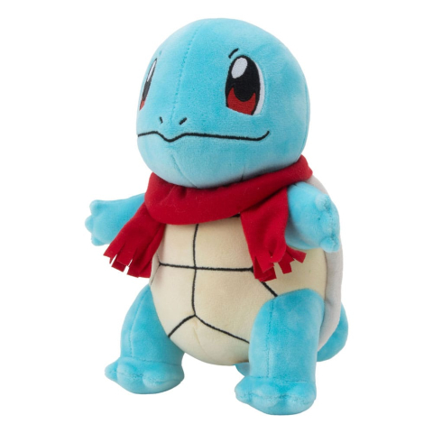 PRECOMENZI - Pokémon Plush Figure Winter Squirtle with Scarf 20 cm