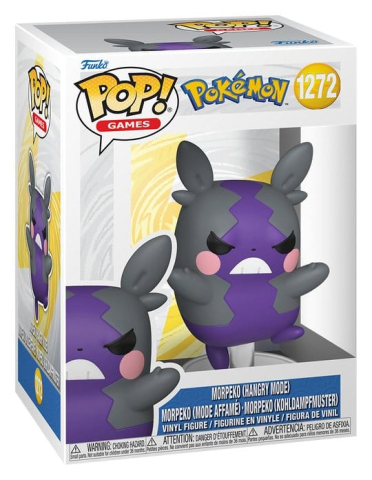 PRECOMENZI - Pokémon POP! Games Vinyl Figure Morpeko(Hangry) 9 cm