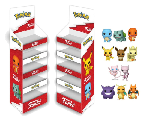 Collectibles - Pokémon POP! Vinyl Figures FSDU Assortment (60)