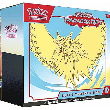 Pokemon TCG - Pokemon Scarlet & Violet 4 Paradox Rift Elite Trainer Box Roaring Moon