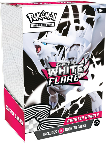 Pokemon TCG - Pokemon Scarlet & Violet White Flare Booster Bundle – Set 6 Pachete TCG