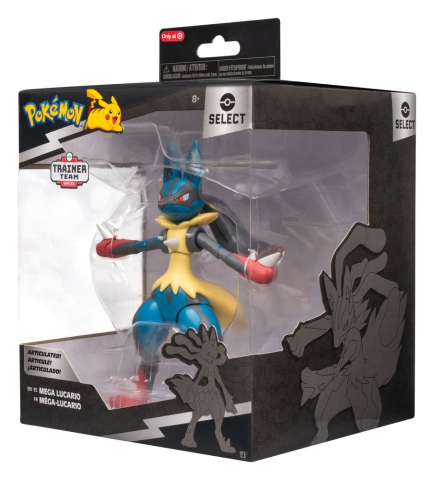 PRECOMENZI - Pokémon Select Super-Articulated Action Figure Mega Lucario