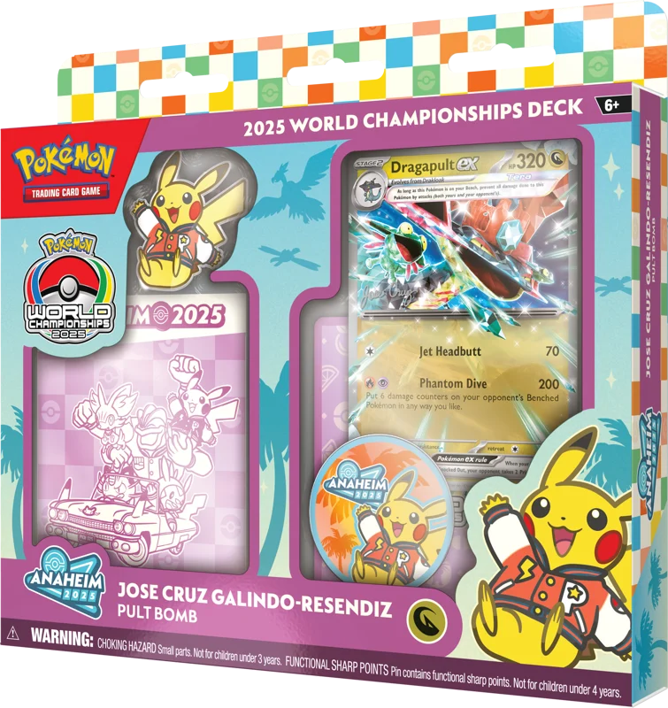 Trading Card Games - Pokemon TCG 2025 World Championships Deck EN