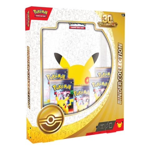 Trading Card Games - Pokemon TCG 30th Celebration Binder Collection - Album si 5 Boostere Engleza